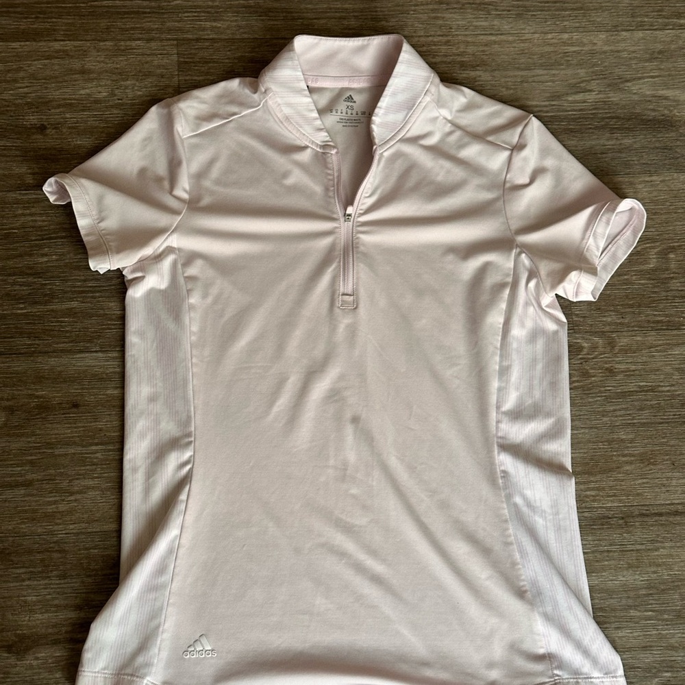 Adidas women's golf polo, specifically identified as the Ultimate365 model XS - Picture 2 of 7